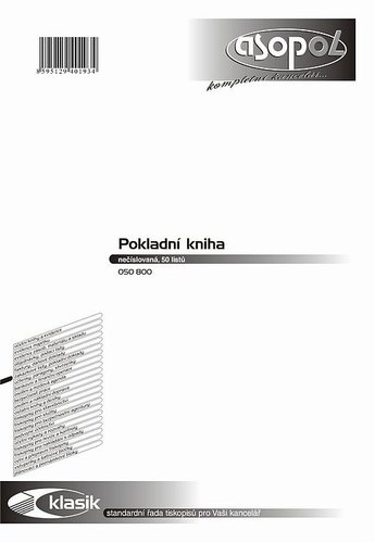 Pokladn kniha bez DPH