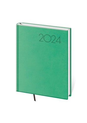 Stil Denní diář B6 Print Pop světle zelený 2024