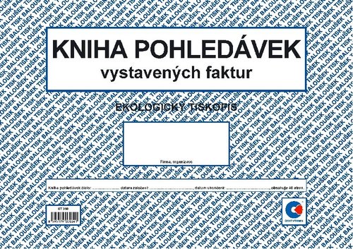 Kniha pohledvek A4 (kniha vystavnch faktur, oboustrann)