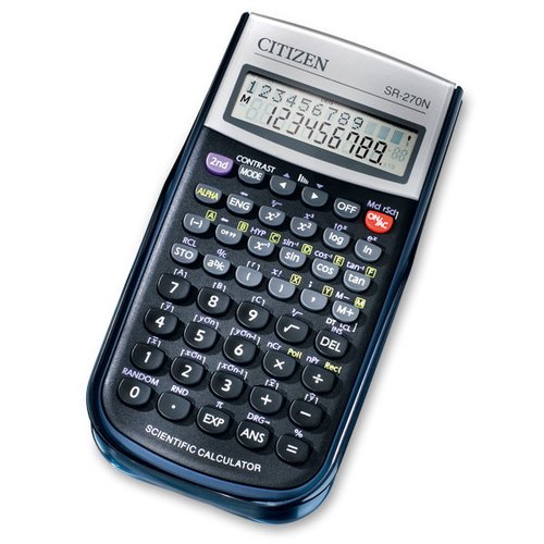 Vdeck kalkultor Citizen SR-270N - ern