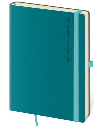 Tekovan zpisnk Flexies L Petrol Blue (tverekovan)