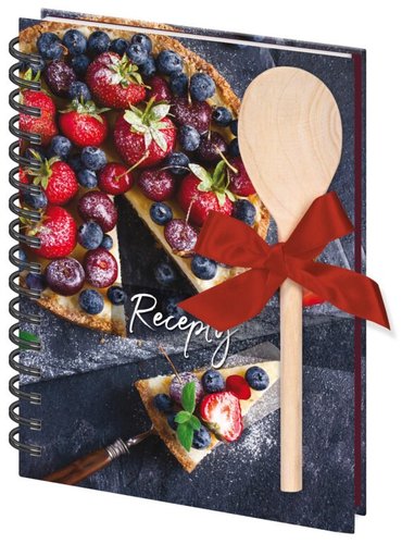 Kniha na recepty s vaekou A5 spirla Cheesecake