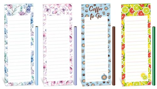 Magnetick blok s tukou 7,5 x 24 cm mix 2