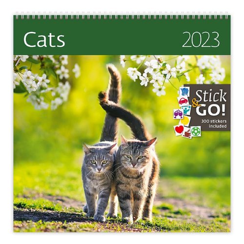 Helma Kalendář nástěnný 2023 - Cats