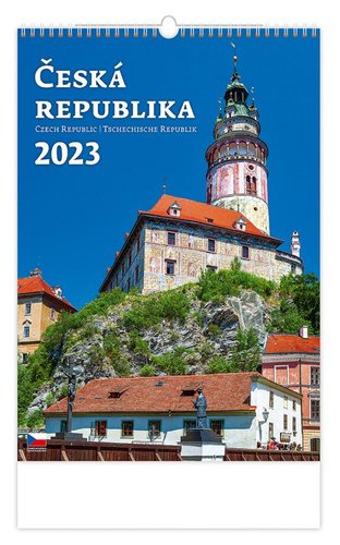 Helma Kalendář nástěnný 2023 - Česká republika