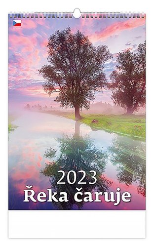 Helma Kalendář nástěnný 2023 - Řeka čaruje
