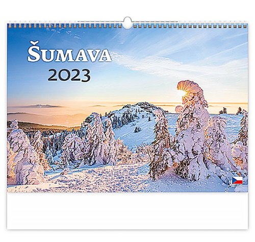 Helma Kalendář nástěnný 2023 - Šumava