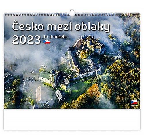 Helma Kalendář nástěnný 2023 - Česko mezi oblaky