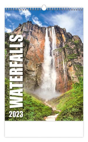 Helma Kalendář nástěnný 2023 - Waterfalls