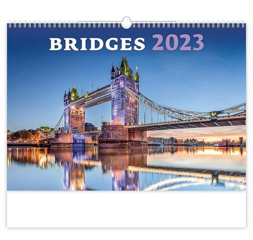 Helma Kalendář nástěnný 2023 - Bridges