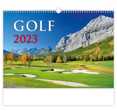 Helma Kalendář nástěnný 2023 - Golf