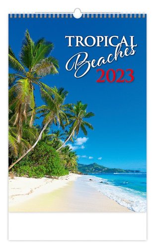 Helma Kalendář nástěnný 2023 - Tropical Beaches