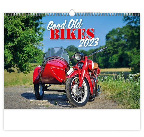 Helma Kalendář nástěnný 2023 - Good Old Bikes