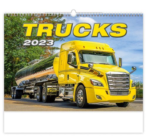 Helma Kalendář nástěnný 2023 - Trucks