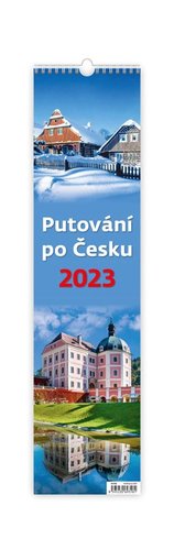 Helma Kalendář vázankový 2023 - Putování po Česku