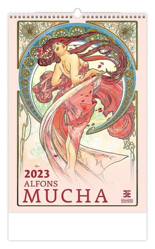 Helma Kalendář nástěnný 2023 - Alfons Mucha