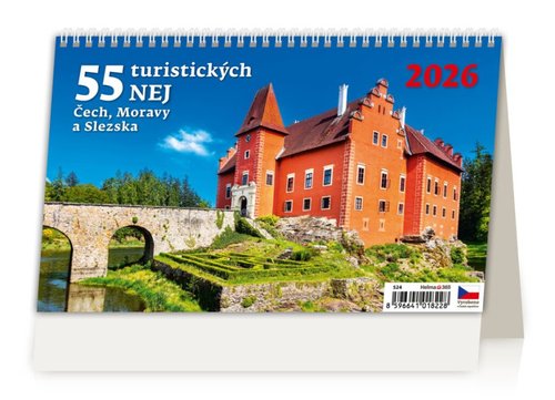 Kalend 55 turistickch nej ech, Moravy a Slezska