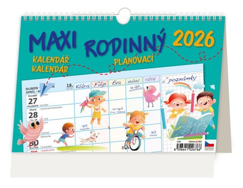 Maxi rodinn plnovac kalend