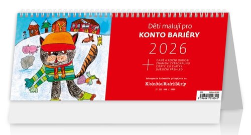 Kalend Dti maluj pro Konto Bariry