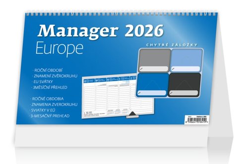 Plnovac kalend Manager Europe