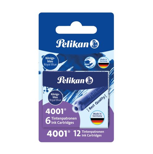 Inkoustov bombiky Pelikan 4001 TP/6/2/B