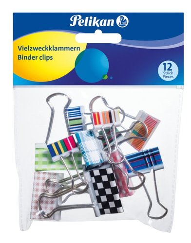 Herlitz Klipy barevn, 12ks/3velikosti