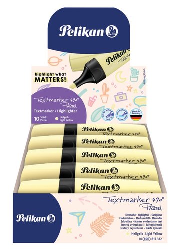 Pelikan - Zvrazova 490 Pastelov lut