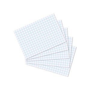 Herlitz - Karty do kartotky A7, bl, tvereek