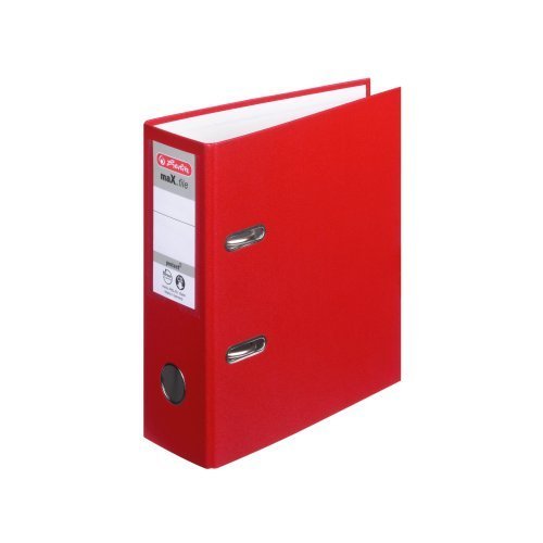 Herlitz Pkov Pkov poada A5/8 cm na vku, maX.file protect erven