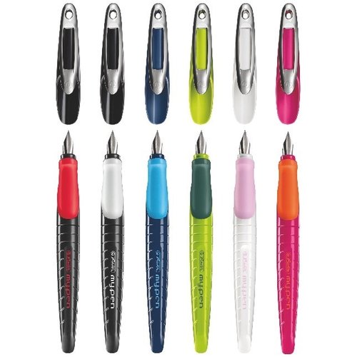Bombičkové pero my.pen-M, černá/bílá