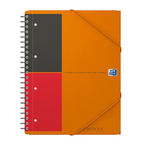 Oxford - Blok spirlov Oxford International Meetingbook  A4+/80 list, linkovan