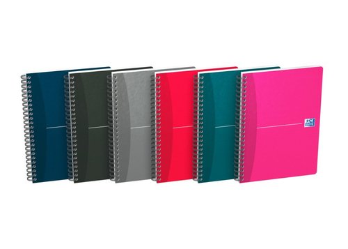 Oxford - Blok spirlov Oxford Essentials A5/90 list, tverekovan, mix