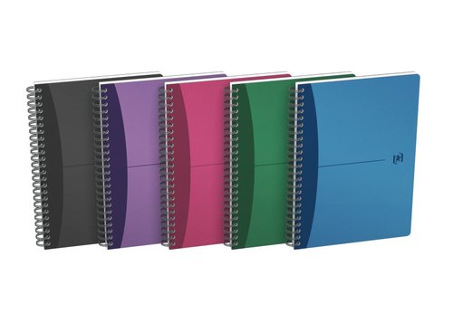 Oxford - Blok spirlov Oxford Urban A5/90 list, linkovan, mix
