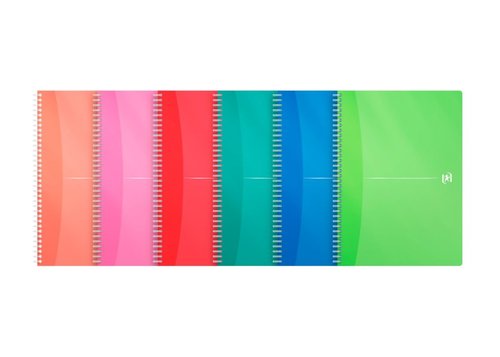 Oxford - Blok spirlov Oxford My Colours A4/90 list, linkovan, mix