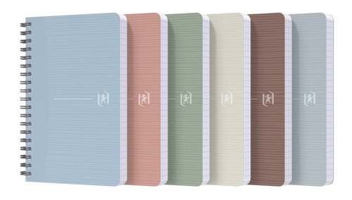 Oxford - Blok spirlov Oxford RecUp 9 x 14 cm tverekovan