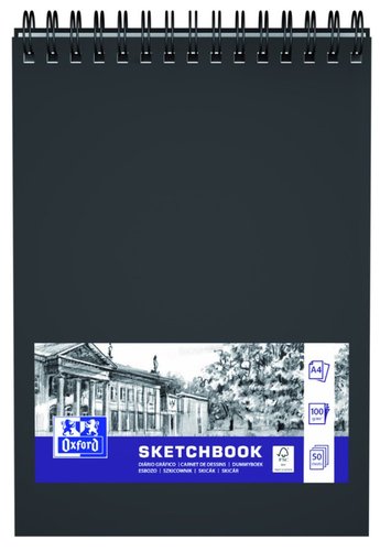 Oxford - Blok spirlov kreslic Oxford A4/50 list.