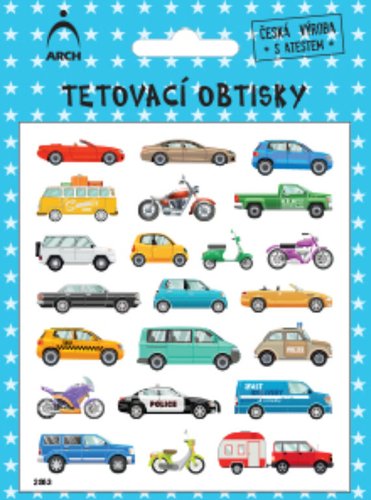 Dtsk tetovaky  dopravn prostedky 1 (2553)