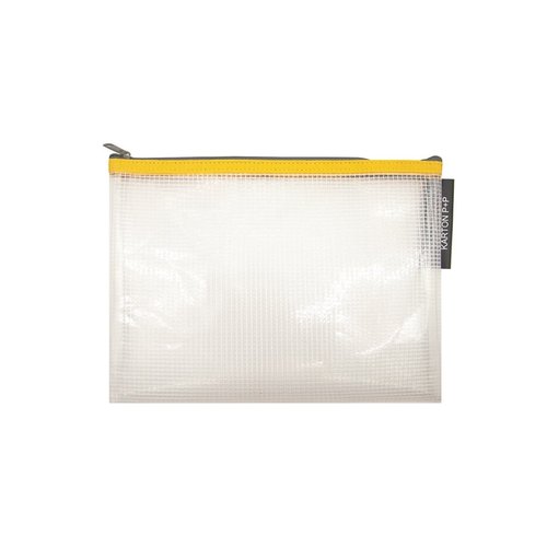 Oblka se zipem sovan A5 transparent-lut lem