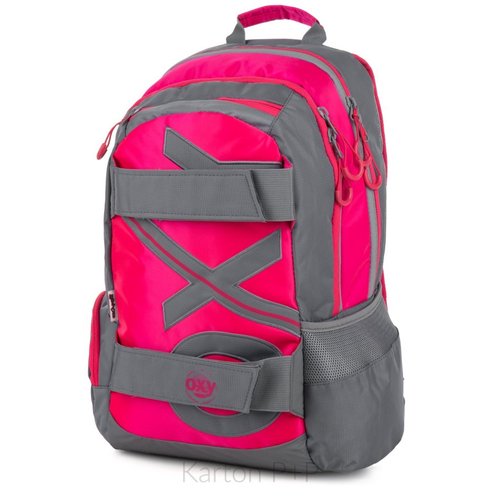 Karton P+P Studentský batoh OXY Sport NEON LINE Pink