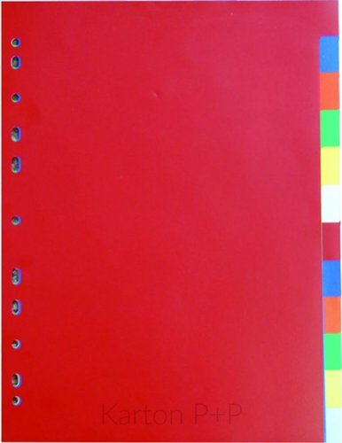 Karton P+P Rozdruova A4, 2x6 barev PP 120my