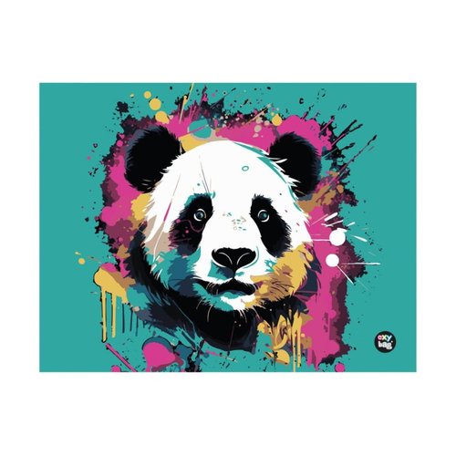 Ubrus do vtvarn vchovy 65x50cm Panda