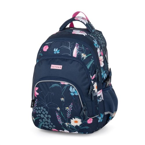 Studentsk batoh OXY SCOOLER Flowers