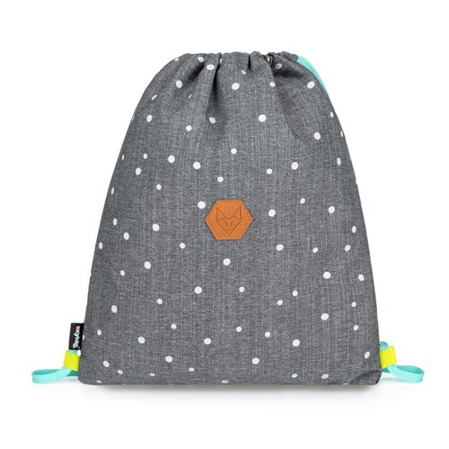 Vak na zda OXY SCOOLER Grey dots