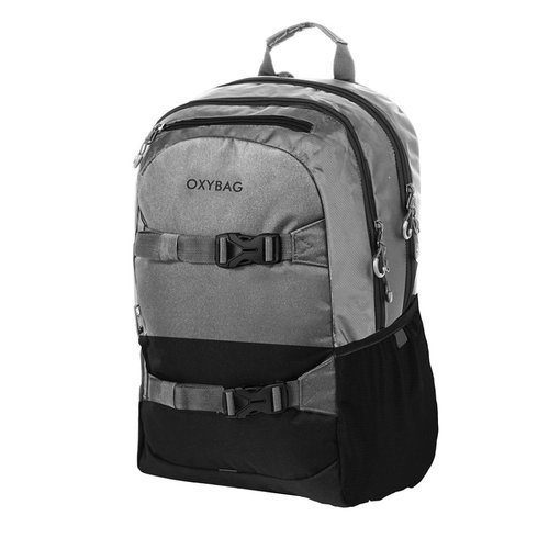 Studentsk batoh OXY Sport Black Grey