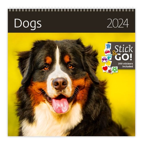 Stil Kalendář Dogs 2024