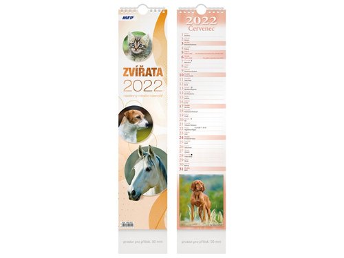 MFP Kalendář 2022 vázankový Zvířata