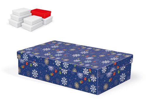 Krabice dárková vánoční A-V001-E 32x20x8cm