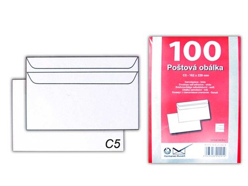 Dopisn oblka C5 K-C5/80SX/P/100 samolepc