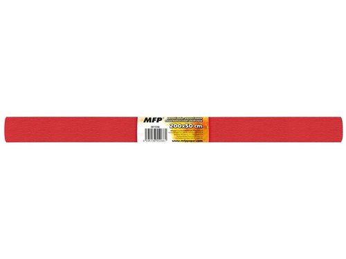 Krepov papr role 50x200cm erven