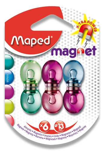 Silné magnety Maped - průměr 13 mm